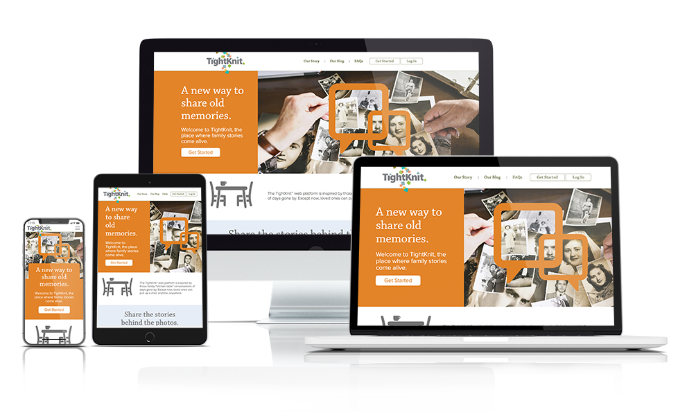 Responsive Website for TightKnit